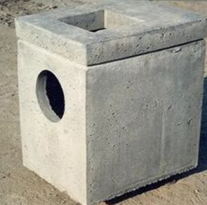 Huisaansluitput beton Bleijko