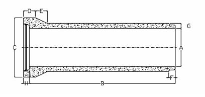 Buizen met vaste ring ongewapend